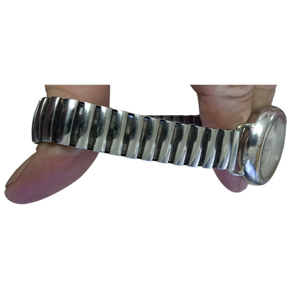 Fossil Men‎ Watch Silver Stainless Steel Black Leather Battery WR White Quartz - Picture 12 of 13